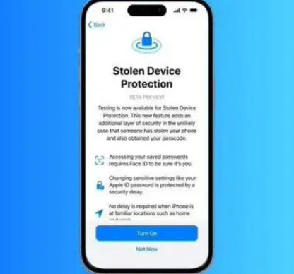 胡场镇苹果授权维修店分享被盗设备保护功能开启方法 