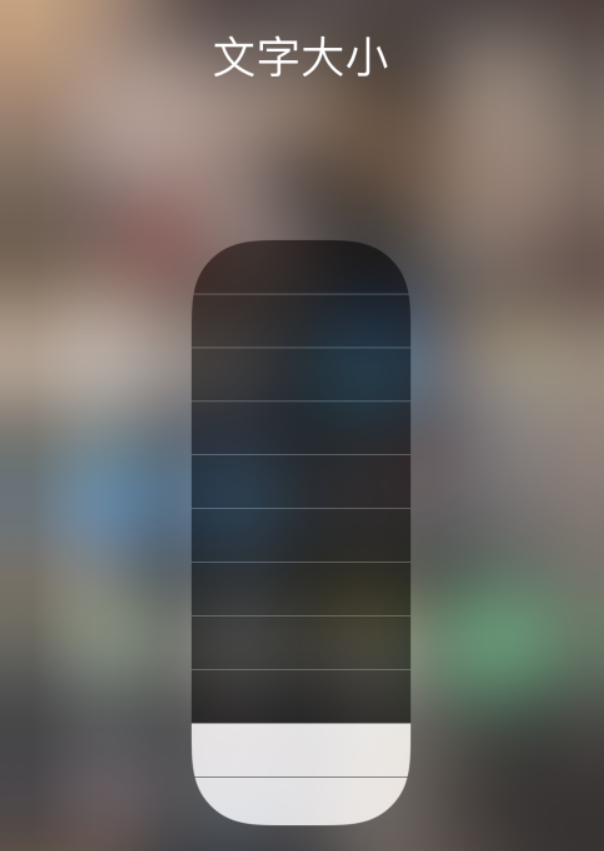 胡场镇苹果手机维修分享小技巧：在 iPhone 控制中心快速调节字体大小 